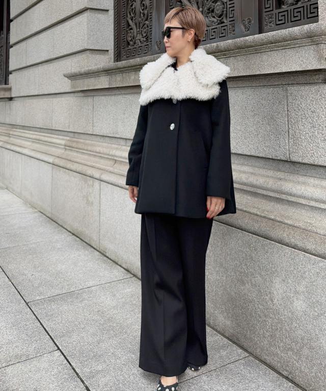 日本製ロイヤルファーウールコート_mui26aw-co04