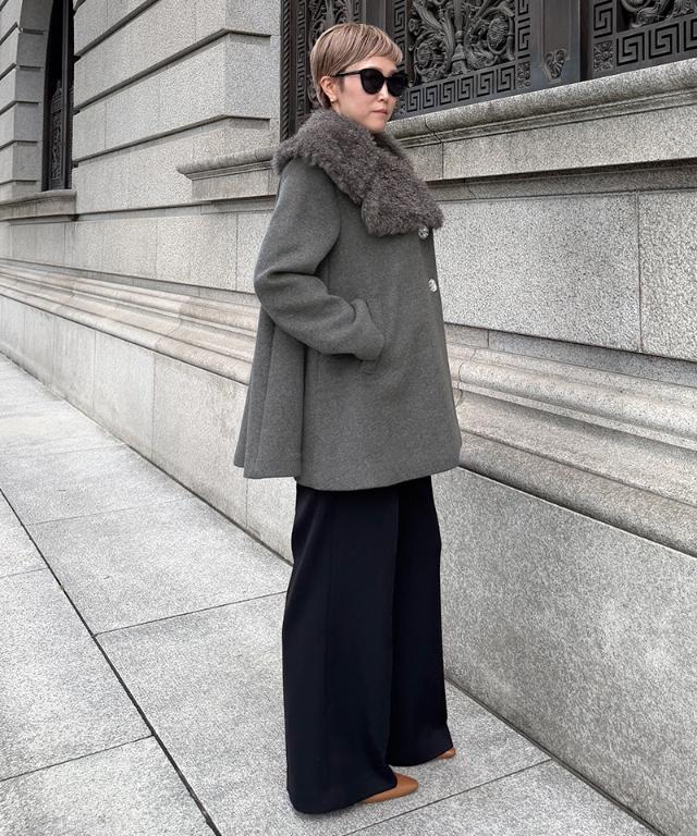 日本製ロイヤルファーウールコート_mui26aw-co04