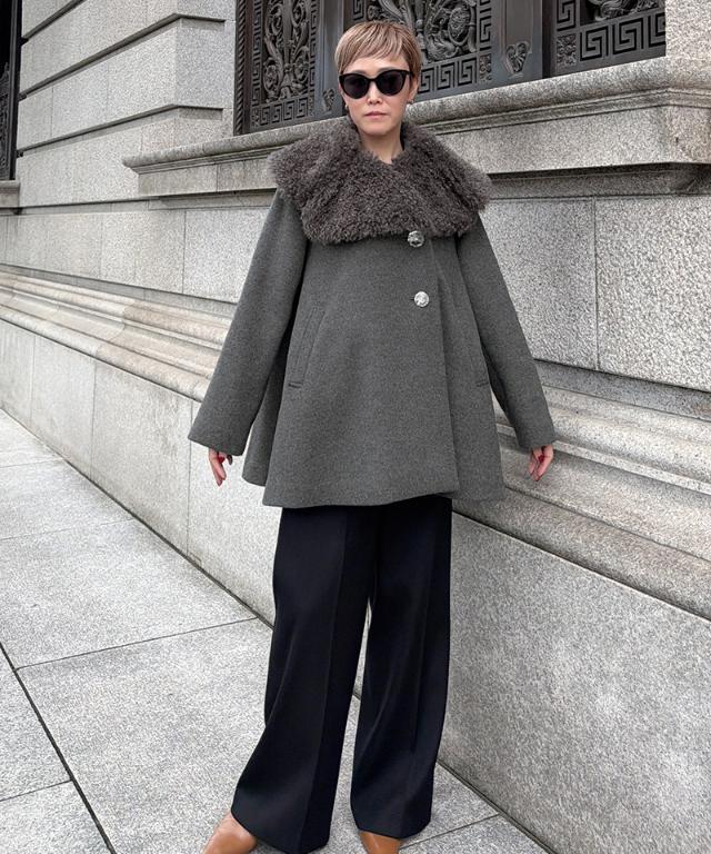 日本製ロイヤルファーウールコート_mui26aw-co04
