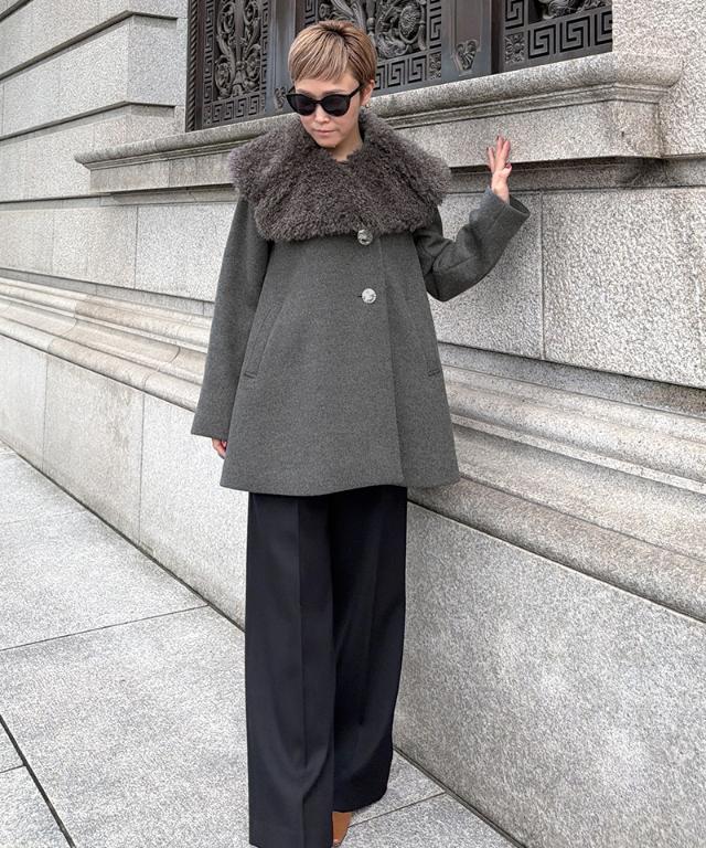 日本製ロイヤルファーウールコート_mui26aw-co04