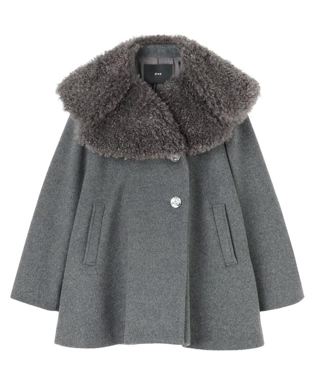 日本製ロイヤルファーウールコート_mui26aw-co04