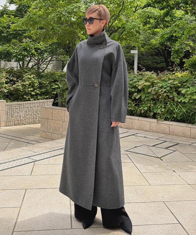 ウールカシミヤライトコート_mui26aw-co08