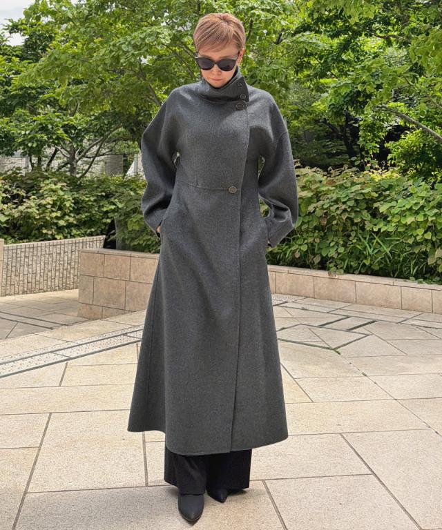 ウールカシミヤライトコート_mui26aw-co08