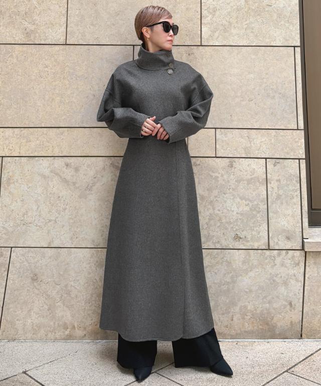 ウールカシミヤライトコート_mui26aw-co08