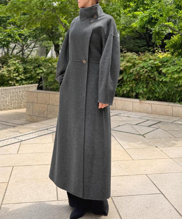 ウールカシミヤライトコート_mui26aw-co08