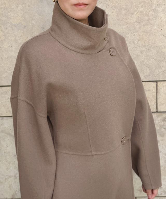 ウールカシミヤライトコート_mui26aw-co08
