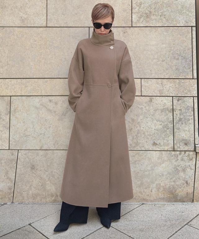 ウールカシミヤライトコート_mui26aw-co08