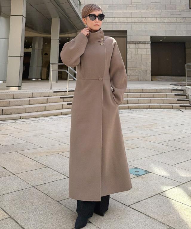 ウールカシミヤライトコート_mui26aw-co08