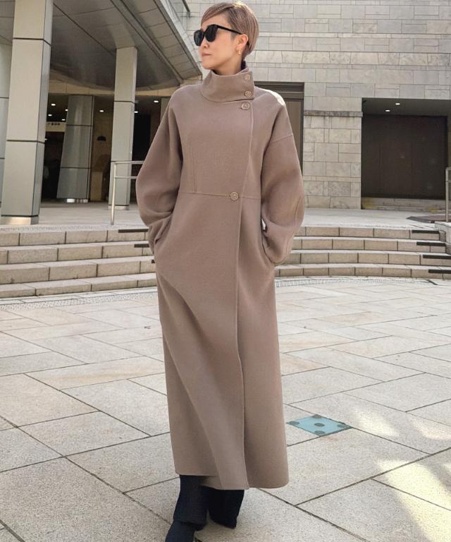 ウールカシミヤライトコート_mui26aw-co08