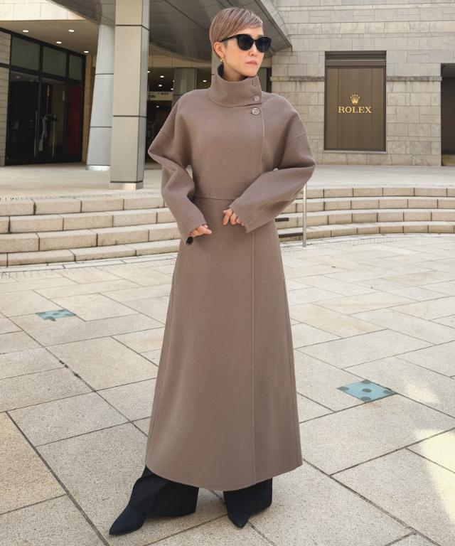 ウールカシミヤライトコート_mui26aw-co08