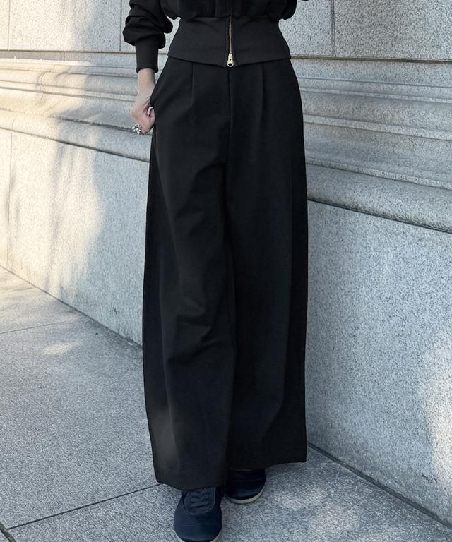 日本製美シルエットシーズンレスパンツ＜UVカット・ハンドウォッシュ＞_mui26aw-pt13