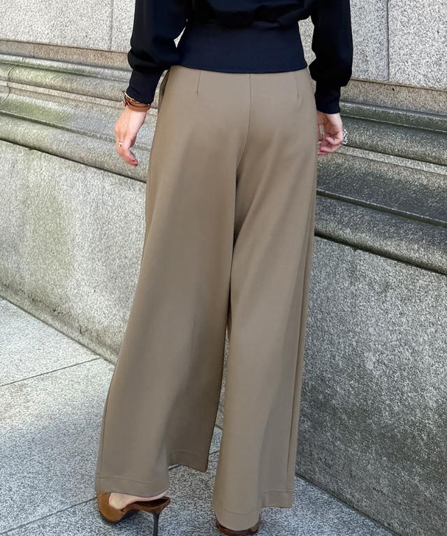 日本製美シルエットシーズンレスパンツ＜UVカット・ハンドウォッシュ＞_mui26aw-pt13