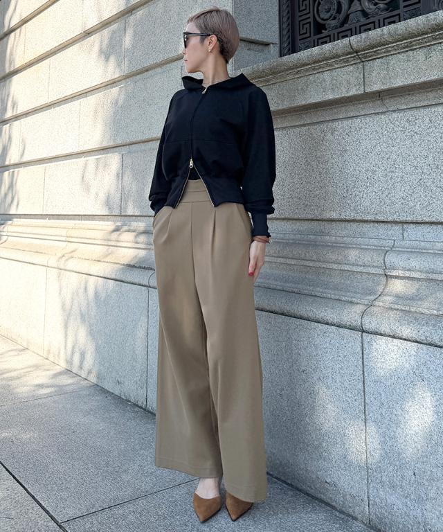 日本製美シルエットシーズンレスパンツ＜UVカット・ハンドウォッシュ＞_mui26aw-pt13