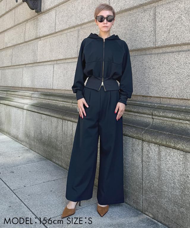 日本製美シルエットシーズンレスパンツ＜UVカット・ハンドウォッシュ＞_mui26aw-pt13