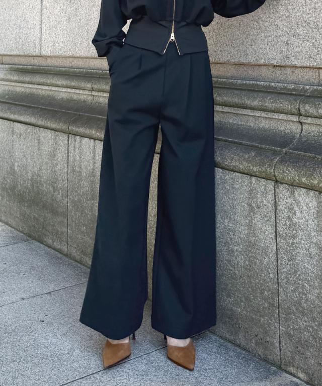 日本製美シルエットシーズンレスパンツ＜UVカット・ハンドウォッシュ＞_mui26aw-pt13