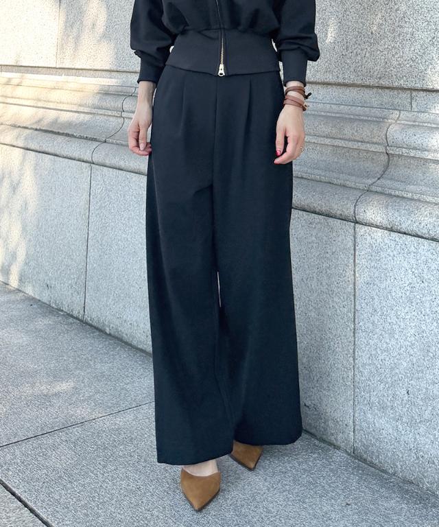 日本製美シルエットシーズンレスパンツ＜UVカット・ハンドウォッシュ＞_mui26aw-pt13