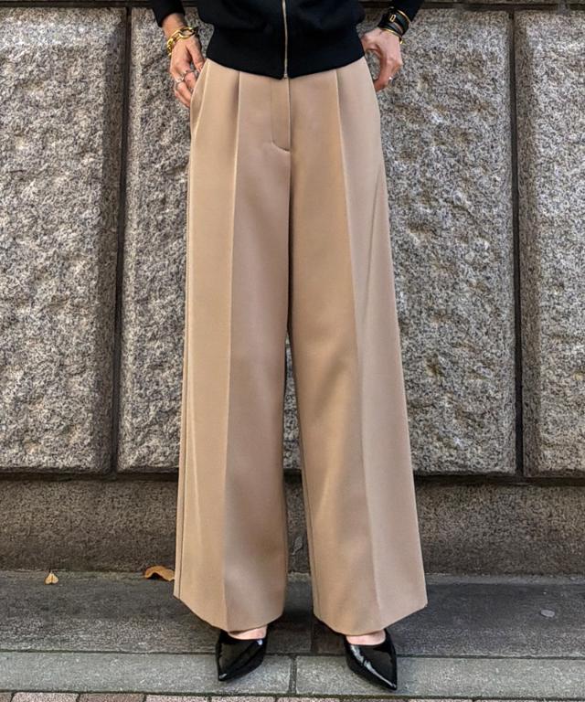 匠仕立て美脚ワイドパンツ＜日本縫製＞_mui26aw-pt14