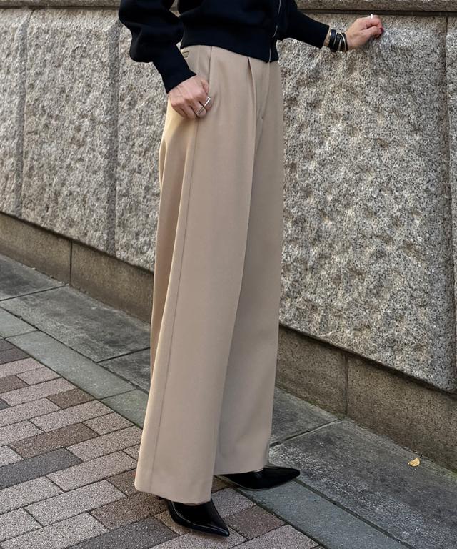 匠仕立て美脚ワイドパンツ＜日本縫製＞_mui26aw-pt14