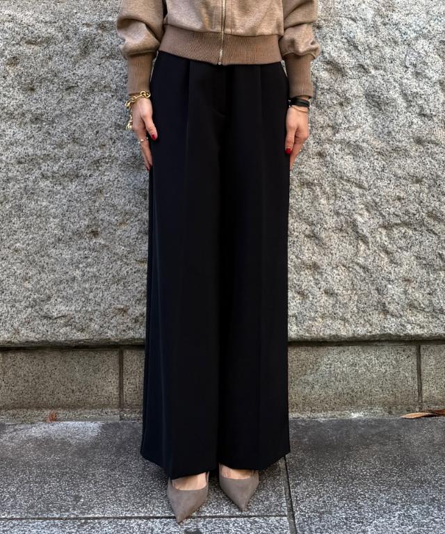 匠仕立て美脚ワイドパンツ＜日本縫製＞_mui26aw-pt14