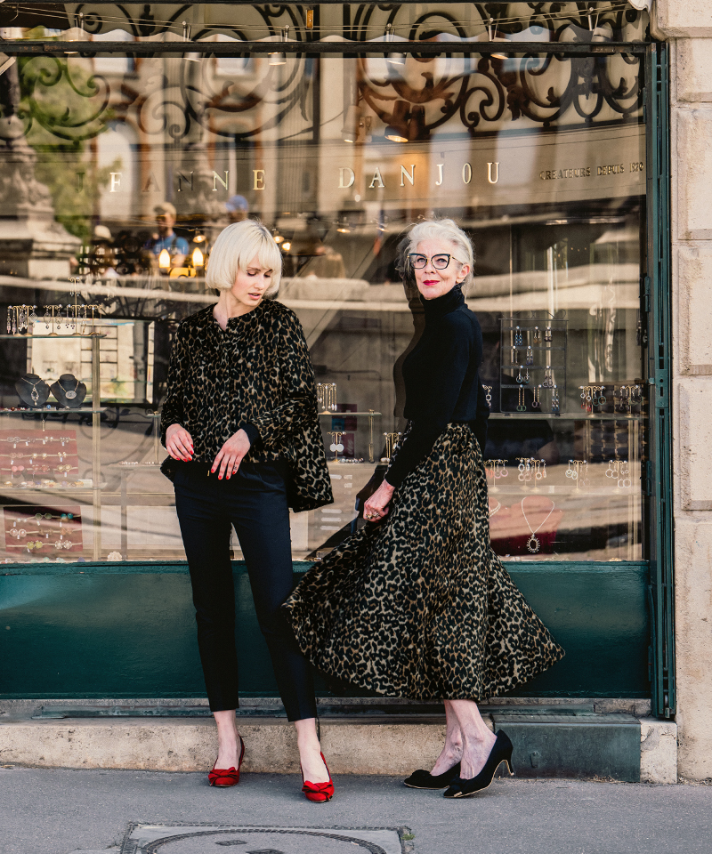 BB.レオパード柄　ショートコート_o22aw-co07