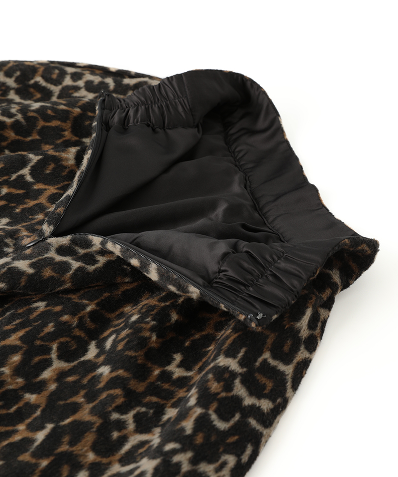 BB.レオパード柄フレアスカート_o22aw-sk08