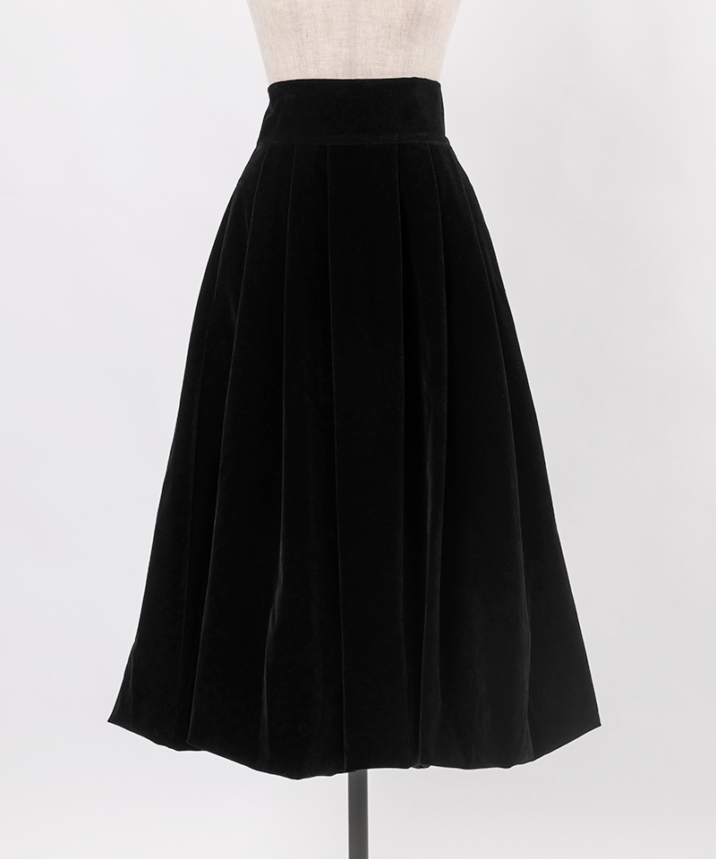BB.ベロアバルーンスカート_o22aw-sk10