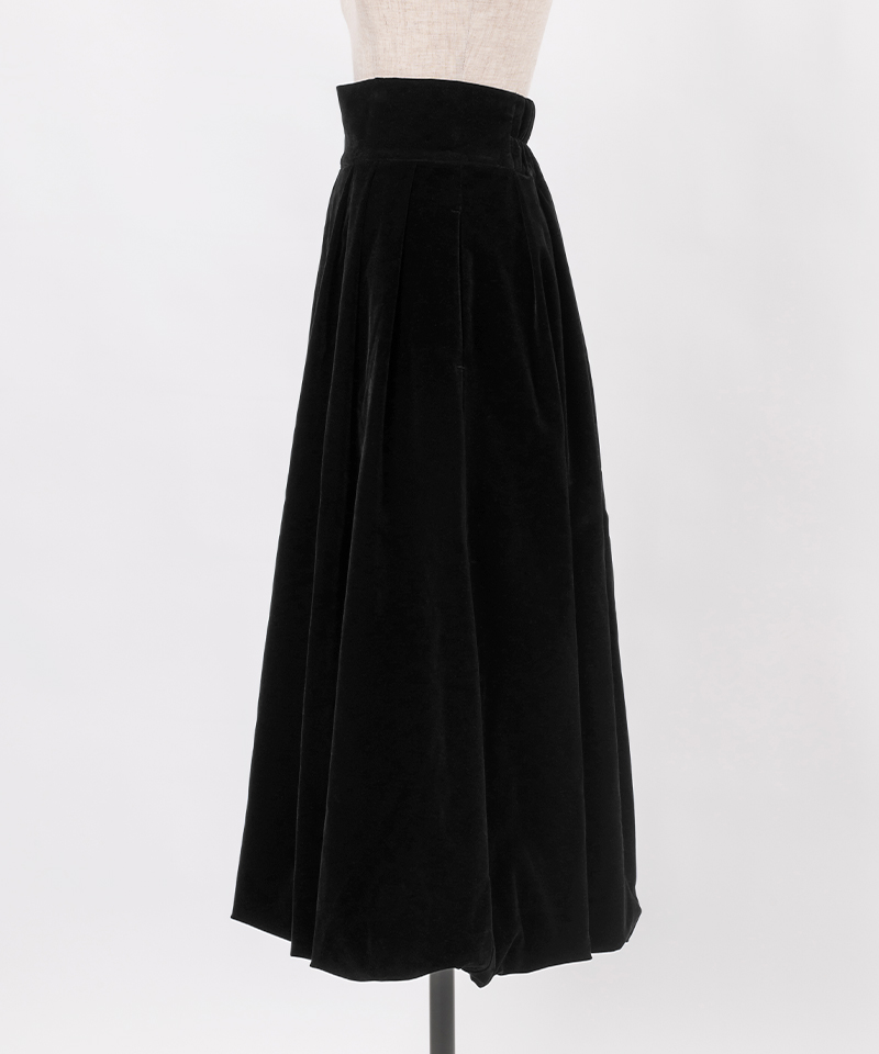 BB.ベロアバルーンスカート_o22aw-sk10