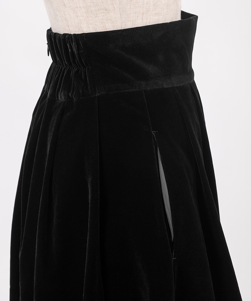 BB.ベロアバルーンスカート_o22aw-sk10