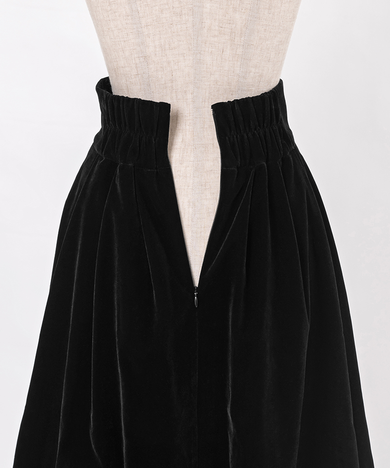 BB.ベロアバルーンスカート_o22aw-sk10