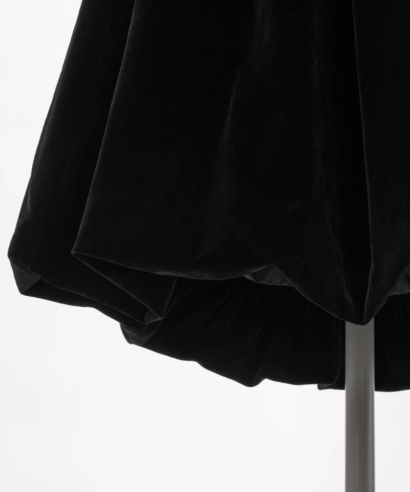 BB.ベロアバルーンスカート_o22aw-sk10