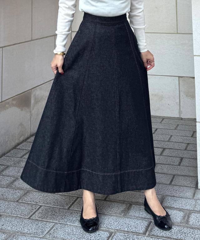 パリジェンヌデニムスカート_qua25aw-sk02