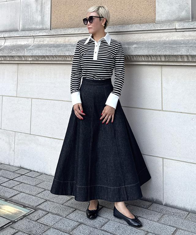 パリジェンヌデニムスカート_qua25aw-sk02