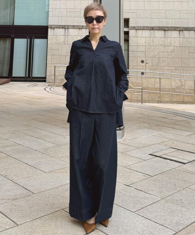 ハート刺繍美脚ワイドデニム_qua26aw-pt06