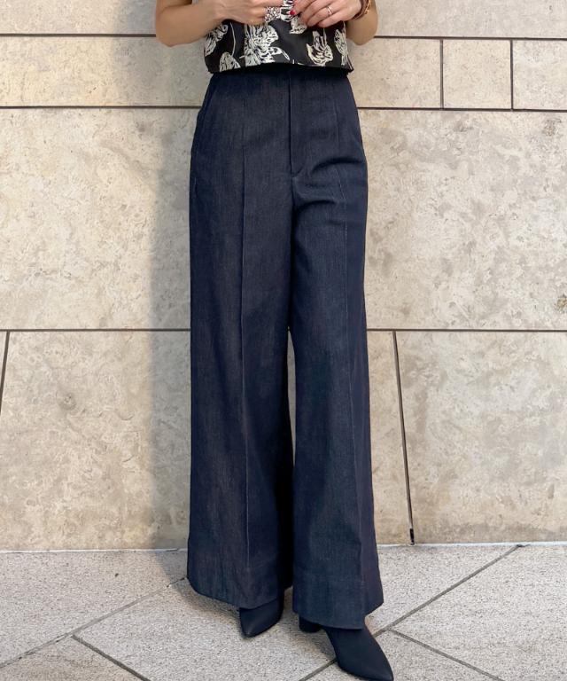 ハート刺繍美脚ワイドデニム_qua26aw-pt06