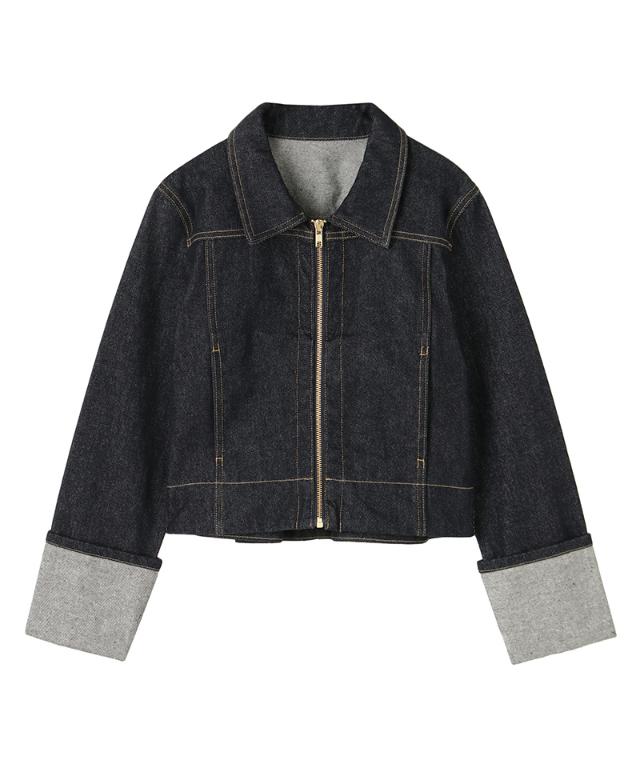 ロールアップデニムジャケット_qua26ss-jk01