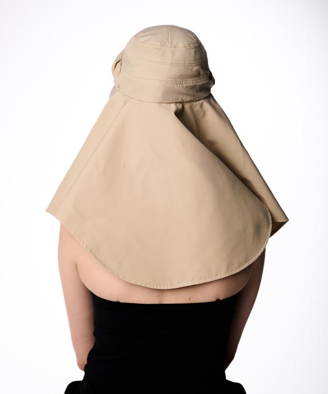 変形ビッグ広つば帽子無地タイプ（UVカット）_sgm26ss-ha02