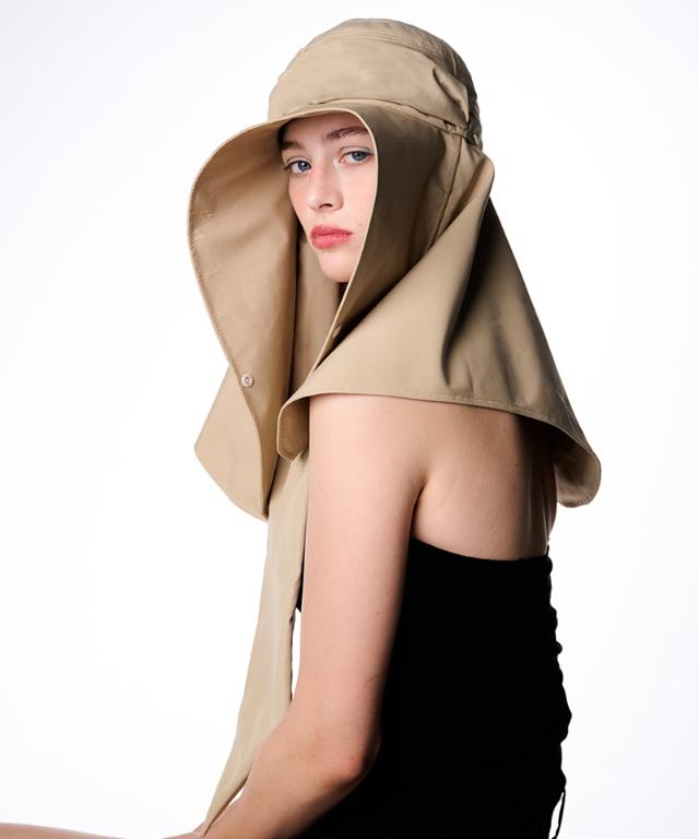 変形ビッグ広つば帽子無地タイプ（UVカット）_sgm26ss-ha02