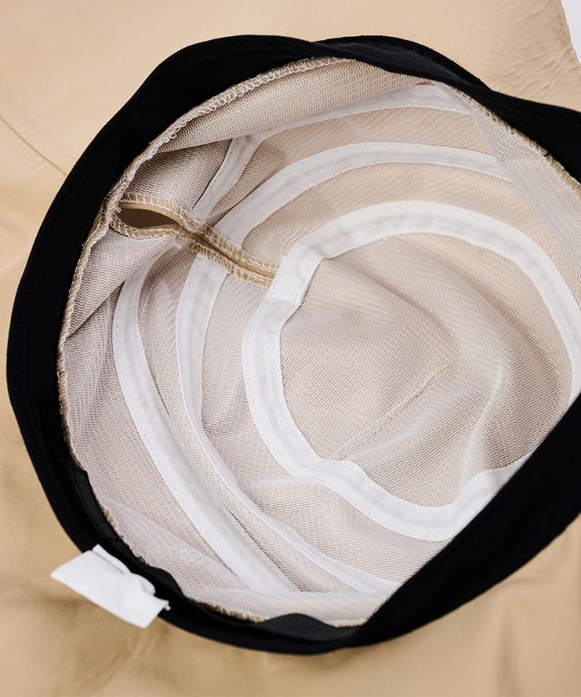 変形ビッグ広つば帽子無地タイプ（UVカット）_sgm26ss-ha02