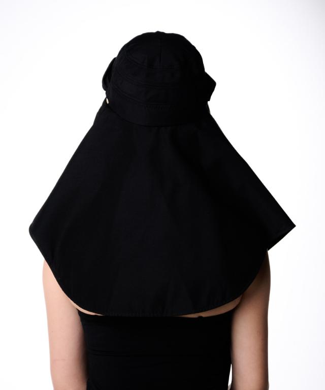 変形ビッグ広つば帽子無地タイプ（UVカット）_sgm26ss-ha02