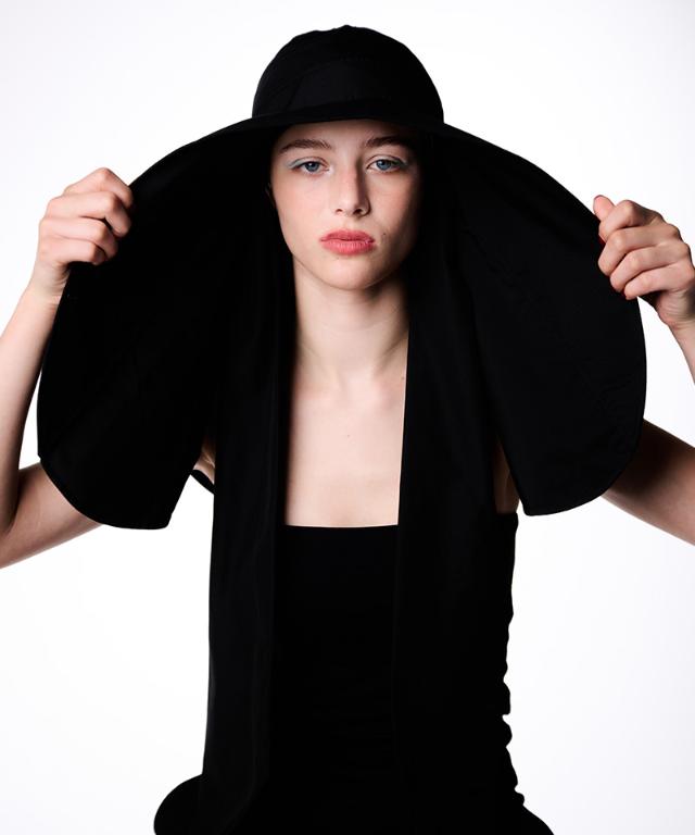 変形ビッグ広つば帽子無地タイプ（UVカット）_sgm26ss-ha02