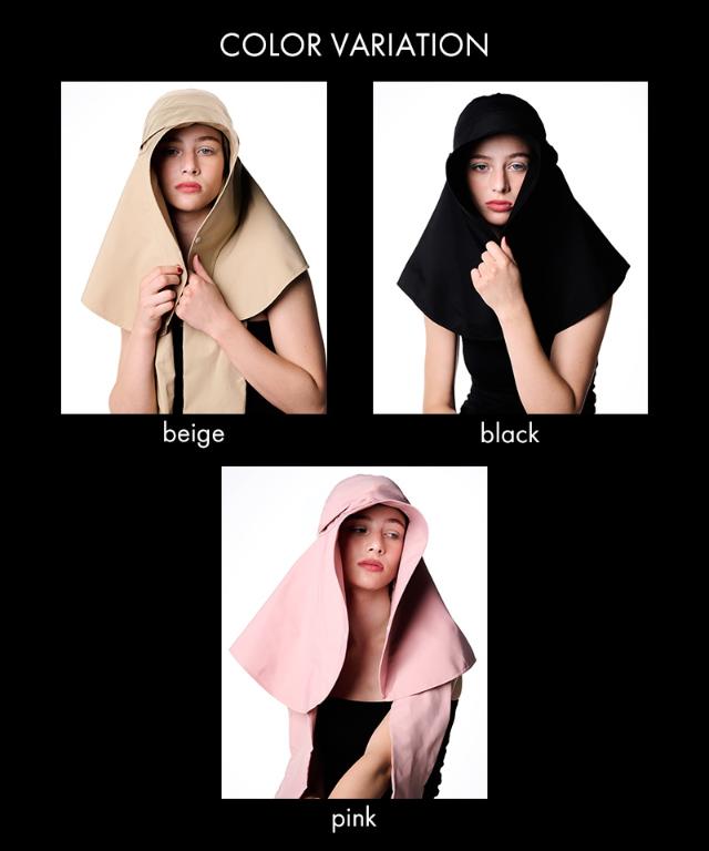 変形ビッグ広つば帽子無地タイプ（UVカット）_sgm26ss-ha02