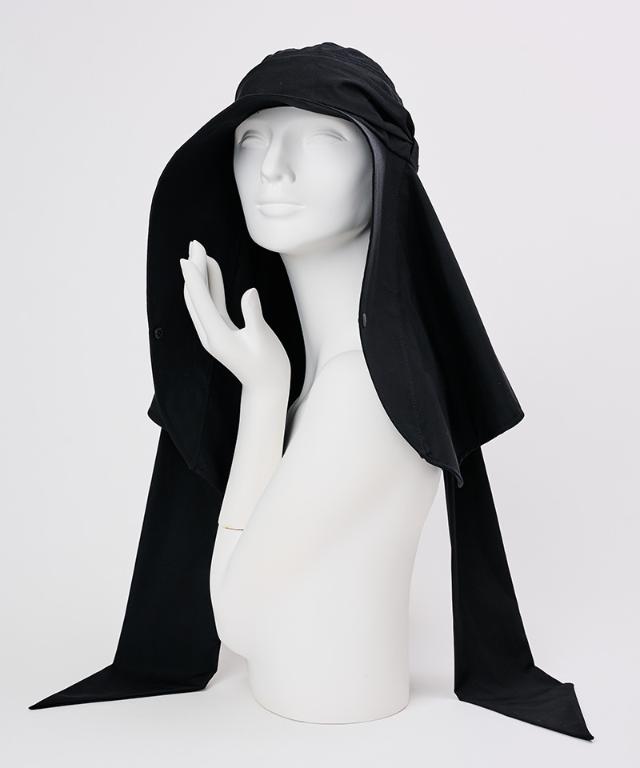 変形ビッグ広つば帽子無地タイプ（UVカット）_sgm26ss-ha02