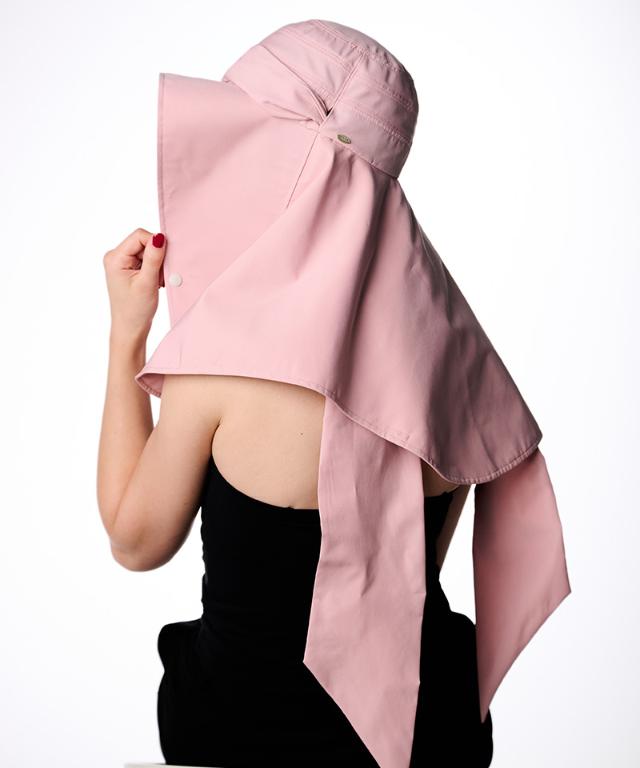 変形ビッグ広つば帽子無地タイプ（UVカット）_sgm26ss-ha02