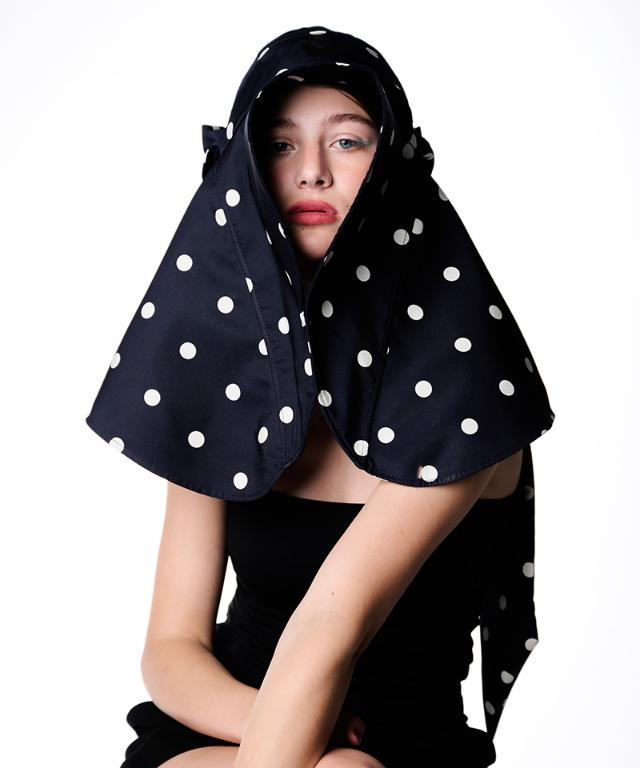 変形ビッグ広つば帽子柄タイプ（UVカット）_sgm26ss-ha03