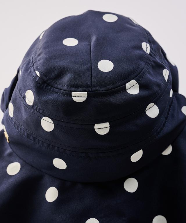 変形ビッグ広つば帽子柄タイプ（UVカット）_sgm26ss-ha03