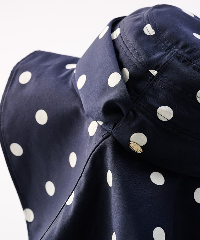 変形ビッグ広つば帽子柄タイプ（UVカット）_sgm26ss-ha03