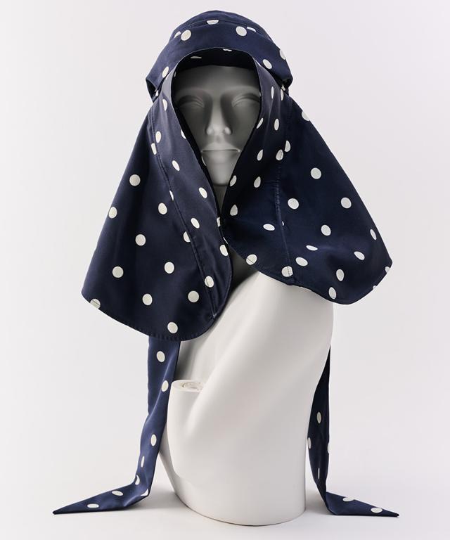 変形ビッグ広つば帽子柄タイプ（UVカット）_sgm26ss-ha03