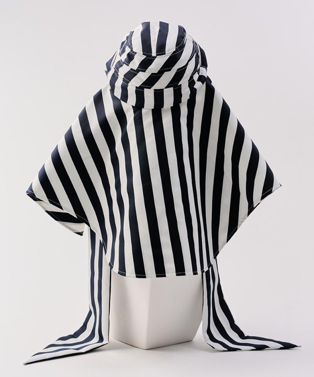 変形ビッグ広つば帽子柄タイプ（UVカット）_sgm26ss-ha03