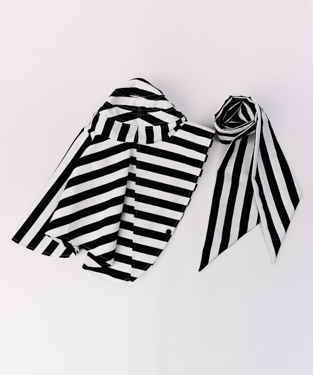 変形ビッグ広つば帽子柄タイプ（UVカット）_sgm26ss-ha03