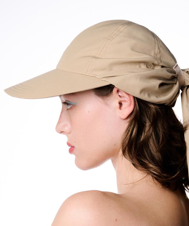 小顔見えドレープマルチウェイキャップ（撥水・UVカット）_sgm26ss-ha04